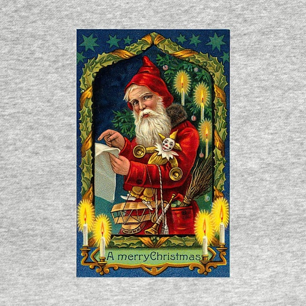 Merry Christmas Vintage -Available As Art Prints-Mugs,Cases,T Shirts,Stickers,etc by born30